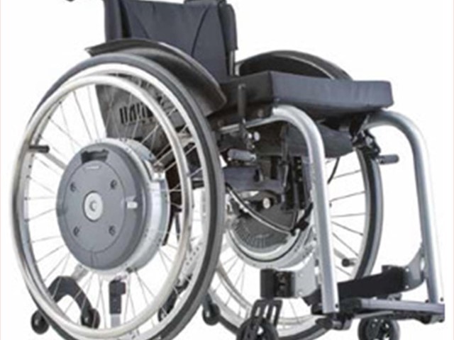Alber E-Motion: Dispositivo de propulsión eléctrica para silla manual