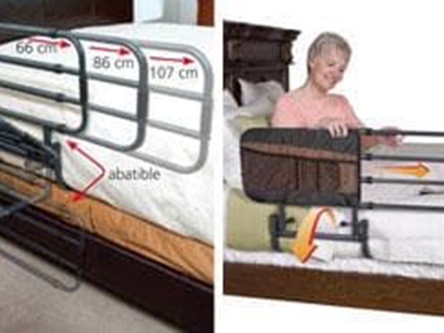 	  Barandilla extensible y abatible