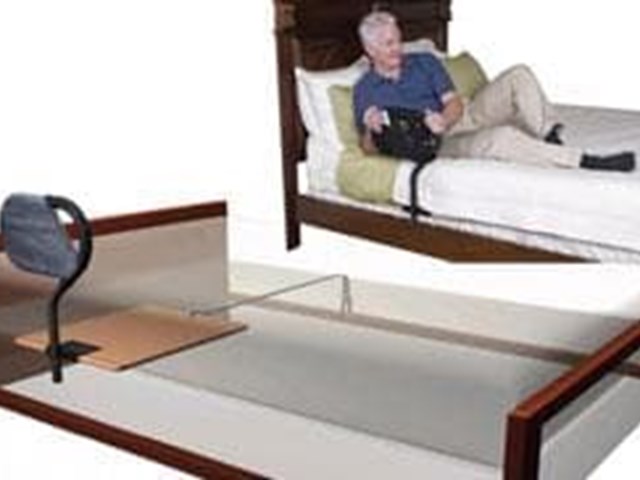 	  Barandilla plegable "Bedcane"