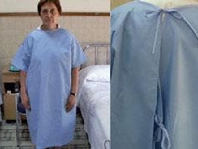 	  Camisón hospitalario