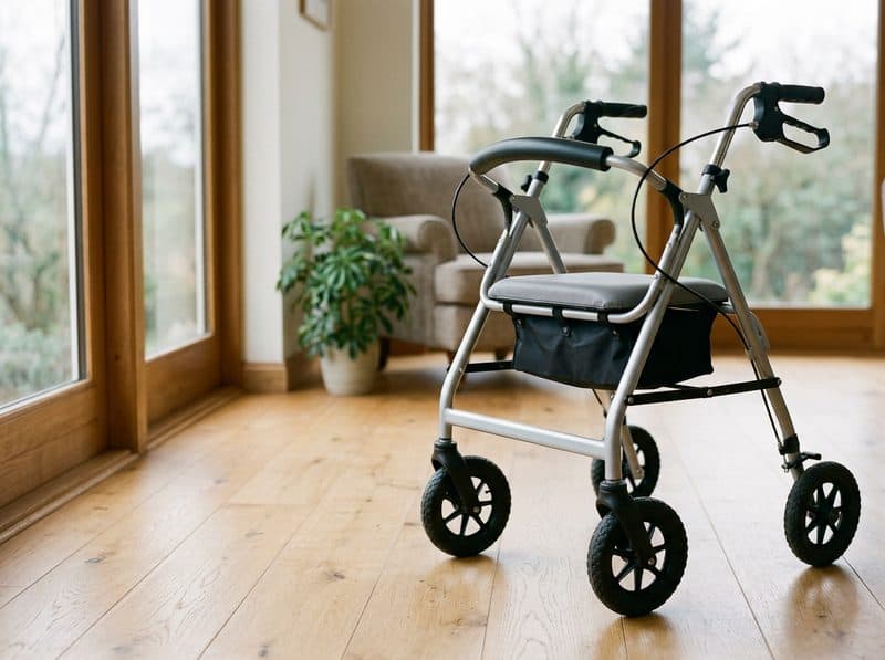 Andador para personas mayores en Santiago de Compostela