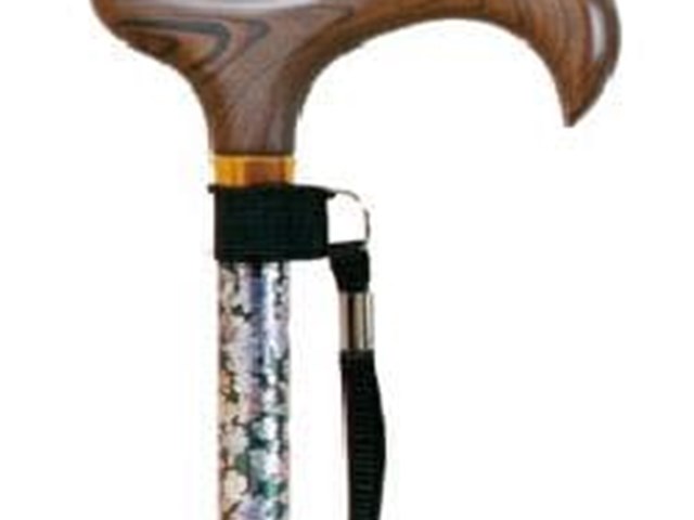 Muletilla de aluminio plegable y regulable