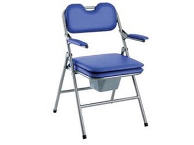 Silla plegable con inodoro