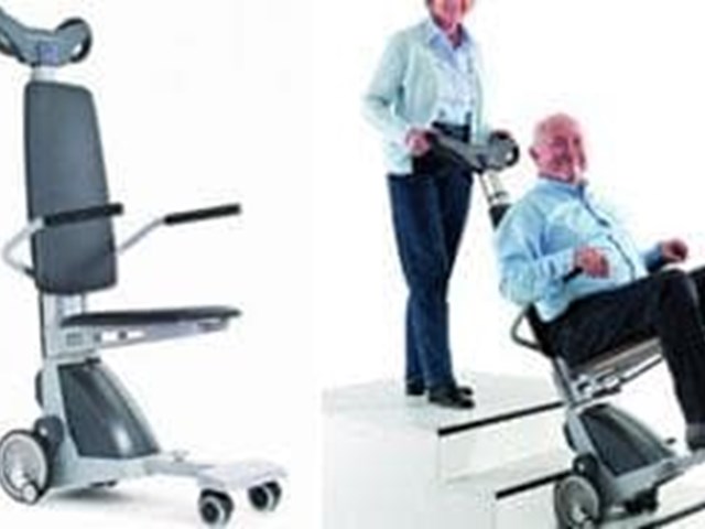 	  Sube escaleras Scalacombi Eco con asiento integrado